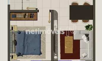 Imagem 7: Apto à venda de 1 quarto área privativa no Bairro Sagrada Família