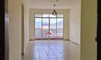 Imagem 2: Apartamento com 2 dormitórios para alugar, 112 m² por R$ 4.400,02/mês - Aparecida - Santos