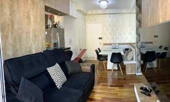 Imagem 2: Apartamento com 3 dormitórios à venda, 67 m² por R$ 650.000 - Vila Homero Thon - Santo And