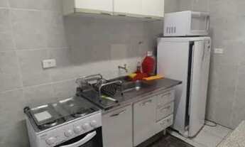 Imagem 5: Kitão mobiliado, garagem coletiva, 100m da praia, Boqueirão Praia Grande