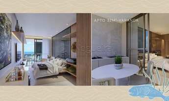 Imagem 2: Flat tipo GARDEN - Térreo, localizado em muro alto