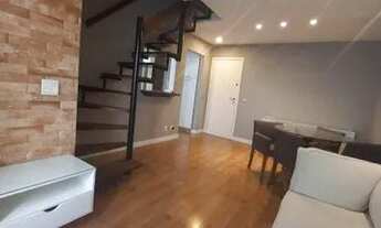 Imagem 2: Apartamento Duplex com 2 dormitórios para alugar, 70 m² por R$ 4.414,08/mês - Barra da Tij