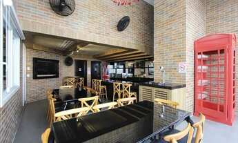 Imagem 3: 60x para pagar, uma quadra do mar, sol da manhã, prédio de alto padrão, infraestrutura com