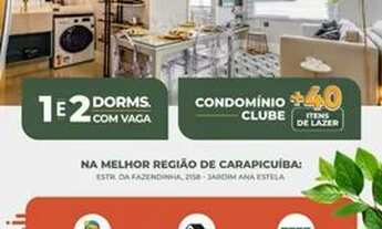 Imagem 4: Apartamento para venda possui 36 metros quadrados com 2 quartos vaga carro 40 intens de La