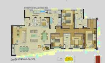 Imagem: Apartamento à venda no Torraca com 4 quartos
