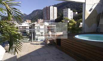 Imagem 5: Humaitá - Maravilhosa Cobertura - 198m² - Linda vista Cristo e Lagoa - 3 quartos (sendo 2