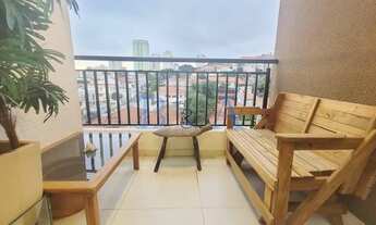 Imagem 3: Apartamento à venda, 47m2, 2 quartos (1 suíte), sacada, pronto morar. Parada Inglesa. Vist