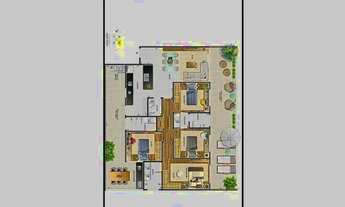 Imagem 5: Apartamento para venda possui 102 metros quadrados com 4 quartos em Castelo - Belo Horizon