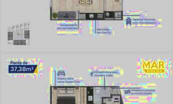 Imagem 6: Apartamento - Lançamento Mar Ribeiro - 45m² Studio (Financiamento direto com a construtora