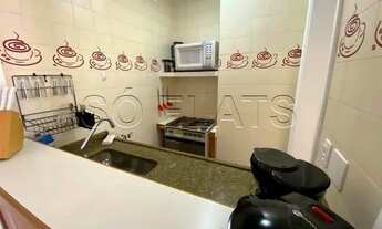 Imagem 3: Flat disponível para locação no Park Avenue, contendo 42m², 1 dormitório e 1 vaga de garag