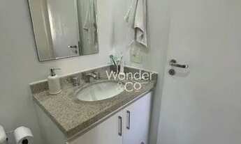 Imagem 4: Apartamento no Brooklin semi-mobiliado com fechamento de sacada, ar-condicionado e cozinha