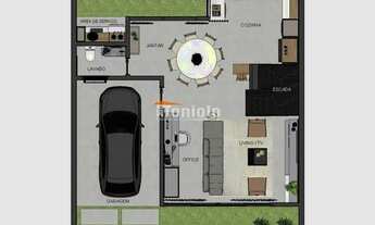 Imagem 4: Sobrado Tríplex alto padrão