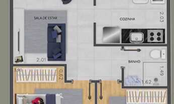 Imagem: Apto Novo 2 quartos Tatuapé