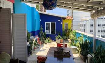 Imagem 5: Excelente cobertura linear com vista a para o Cristo no melhor ponto da Praia do Flamengo