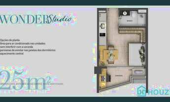 Imagem 5: Studio à venda, 25 m² por R$ 278.000,00 - Brooklin - São Paulo/SP