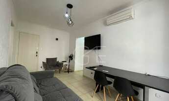 Imagem 3: Apartamento com 1 dormitório para alugar, 65 m² por R$ 2.500,02/mês - Embaré - Santos/SP