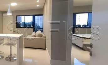 Imagem 2: Apartamento disponível para locação no Le Bougainville, contendo 51m², 1 dormitório e 1 va