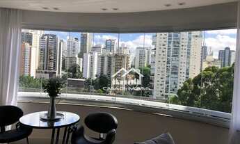 Imagem 3: Vende ou aluga apartamento com 116m², sendo 2 suítes, 3 vagas e vista livre, no Campo Belo