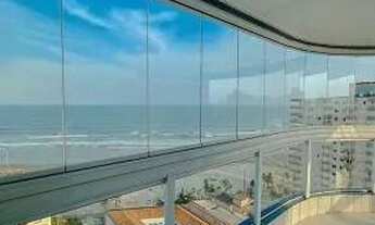 Imagem 2: DECORADO - Alto Padrão c/ linda Vista Mar - 03 Suítes / Terraço Gourmet / 02 Vagas