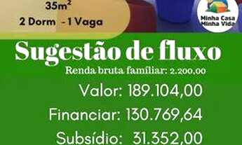 Imagem 5: Apartamento para venda possui 36 metros quadrados com 2 quartos vaga carro 40 intens de La