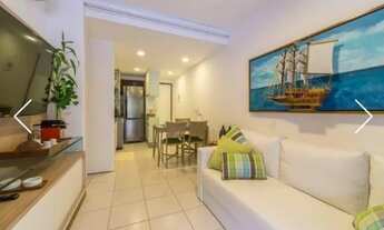 Imagem 6: Apartamento térreo alto padrão Muro Alto/ Porto de Galinhas todo mobiliado no Nannai