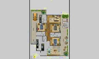 Imagem 4: Apartamento para venda possui 102 metros quadrados com 4 quartos em Castelo - Belo Horizon