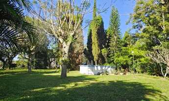 Imagem 2: Velleda oferece belo sítio completo em Viamão com 12,5 hectares, casa ampla, piscina e mui