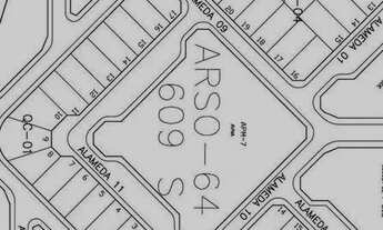 Imagem: 609 sul, arso 64, lote 420mt, ótima localização