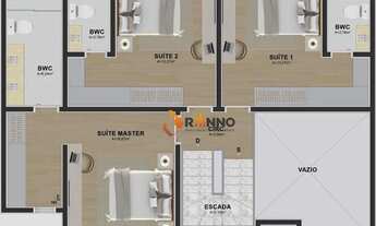 Imagem 3: Casa com 3 dormitórios à venda, 185 m² por R$ 1.572.000,00 - Mercês - Curitiba/PR