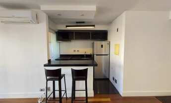 Imagem 4: Apto em Moema 47 m², 1 dormitorio, sala para 2 ambientes com varanda, 1 vaga, e lazer