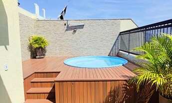 Imagem 2: Linda e decorada a sua cobertura duplex junto ao Centro de Freguesia. Lazer privativo e 2