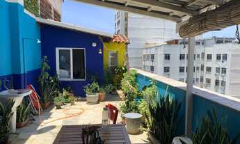 Imagem 3: Excelente cobertura linear com vista a para o Cristo no melhor ponto da Praia do Flamengo