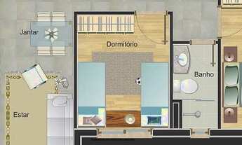Imagem 4: APARTAMENTO Apartamento com 2 dormitórios