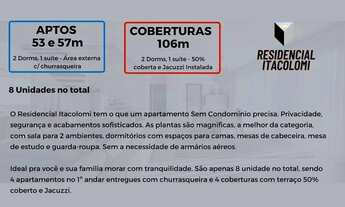 Imagem 3: Apartamento - 53 m², 2 Dormitórios com Suíte - Entregue com terraço gourmet e churrasque