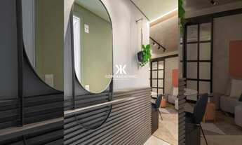 Imagem 3: Apartamento com área total de 76 m², 3 quartos, suíte, varanda, linda vista panorâmica, 1