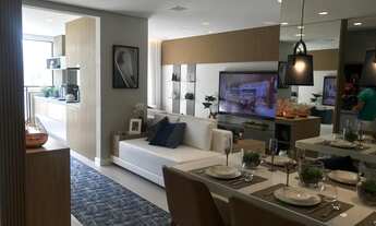 Imagem 2: Apartamento 67m², com 2 dormitórios, 1 suíte, churrasqueira na varanda