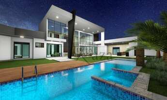 Imagem 3: Casa Condomínio - Urbanova - Condomínio Mont Blanc - 4 Dormitórios - 714m² - Aceita Permut