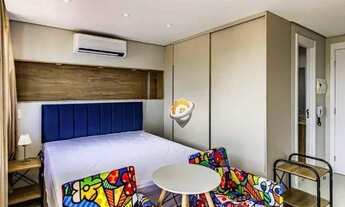 Imagem 2: Studio mobiliado com 1 dormitório para alugar, 26 m² - Centro - São Paulo/SP
