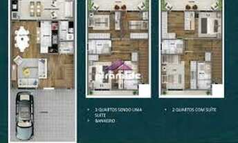 Imagem 5: Casa de condomínio para venda tem 110 metros quadrados com 3 quartos