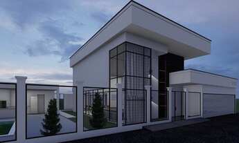 Imagem: Casa nova moderna fino acabamento estilo