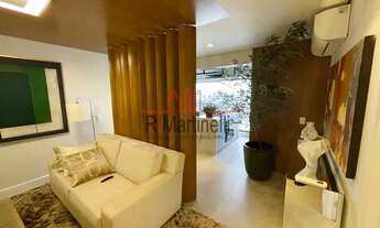 Imagem 1: REQUINTE E SOFISTICAÇÃO em todos os detalhes, em 60 metros, 2 suítes, lavabo, mobiliado e