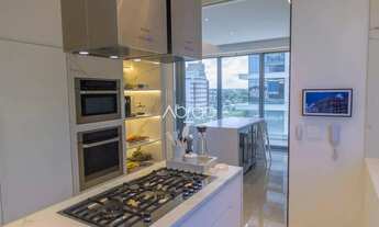 Imagem 6: Apartamento de alto padrão mobiliado e decorado com 3 quartos (suítes) e vista para o Parq