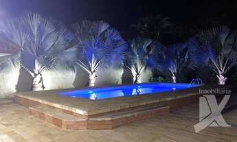 Imagem 6: Casa com piscina e ar + 5 suítes, 550 m² - venda por R$ 2.950.000 ou aluguel por R$ 2.800