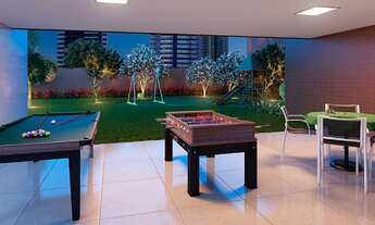 Imagem 4: Apartamento com 124m², com varanda e 2 ou 3 vagas*. Condomínio Fechado