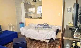 Imagem 1: Apartamento com 1 dormitório à venda, 50 m² por R$ 180.000,00 - Vila Guilhermina - Praia G