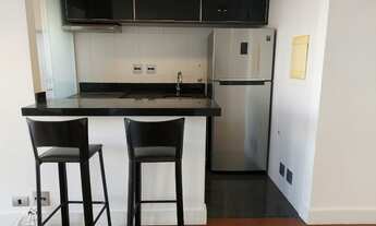 Imagem 7: Apto em Moema 47 m², 1 dormitorio, sala para 2 ambientes com varanda, 1 vaga, e lazer