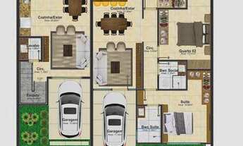 Imagem 4: Casa para venda tem 105 metros quadrados com 3 quartos em Itacolomi - Balneário Piçarras
