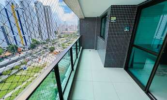 Imagem 2: Apartamento para aluguel possui 100 metros quadrados com 3 quartos em Boa Viagem - Recife