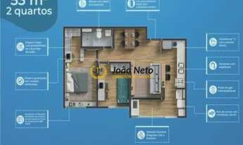 Imagem 5: JN) Lançamento exclusivo no Janga, 2 qtos com suíte ou closet, lazer completo!