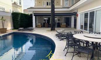 Imagem 3: Sobrado com 5 suítes, 700 m² mobiliado - Alphaville Residencial 2